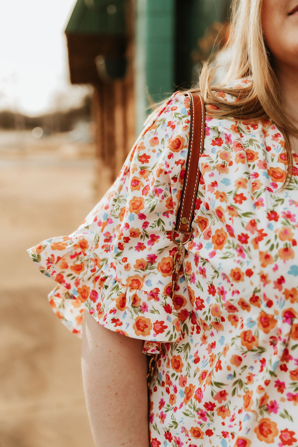 Summer Lovin' Floral Top -Plus