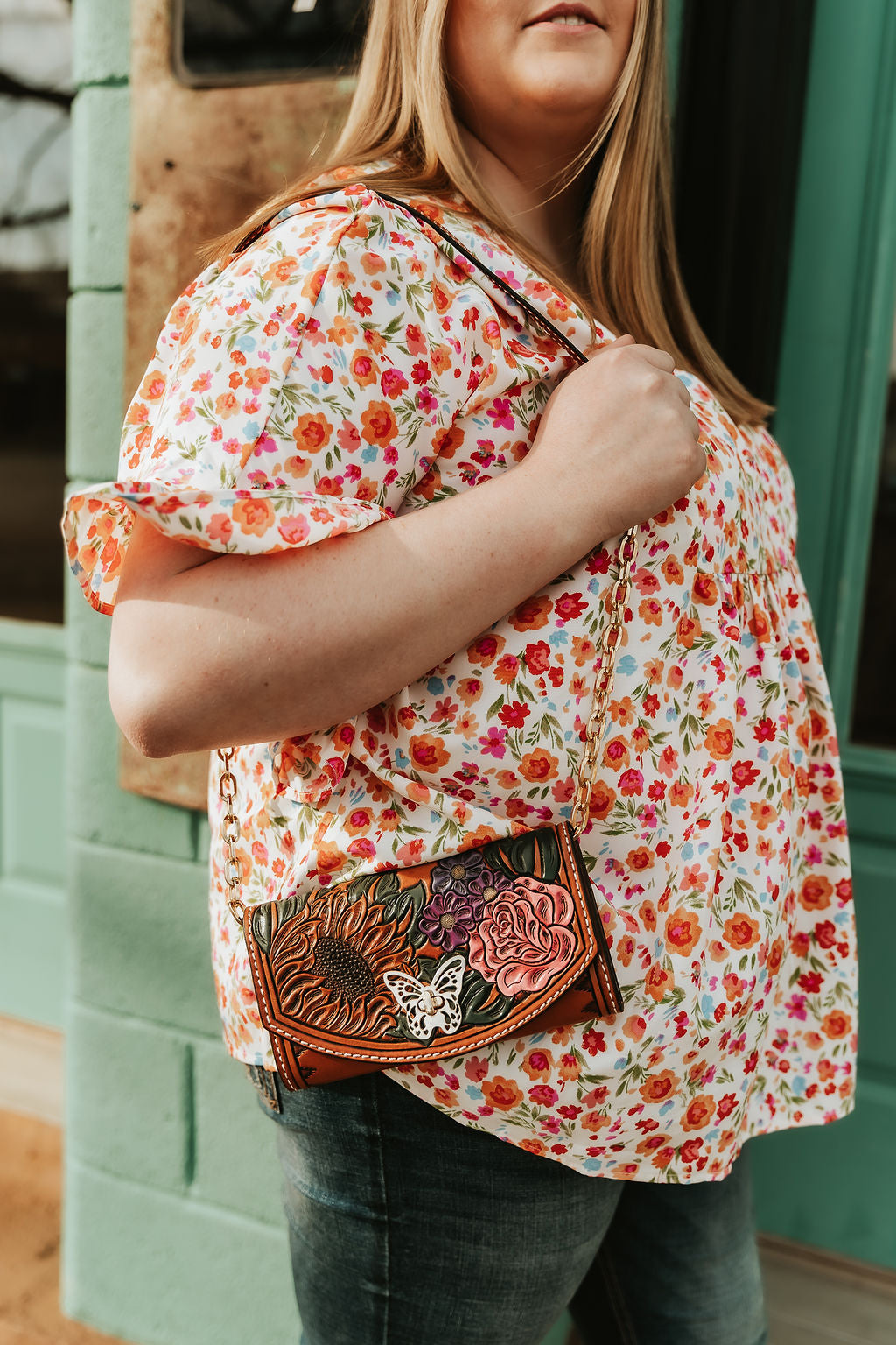 Summer Lovin' Floral Top -Plus