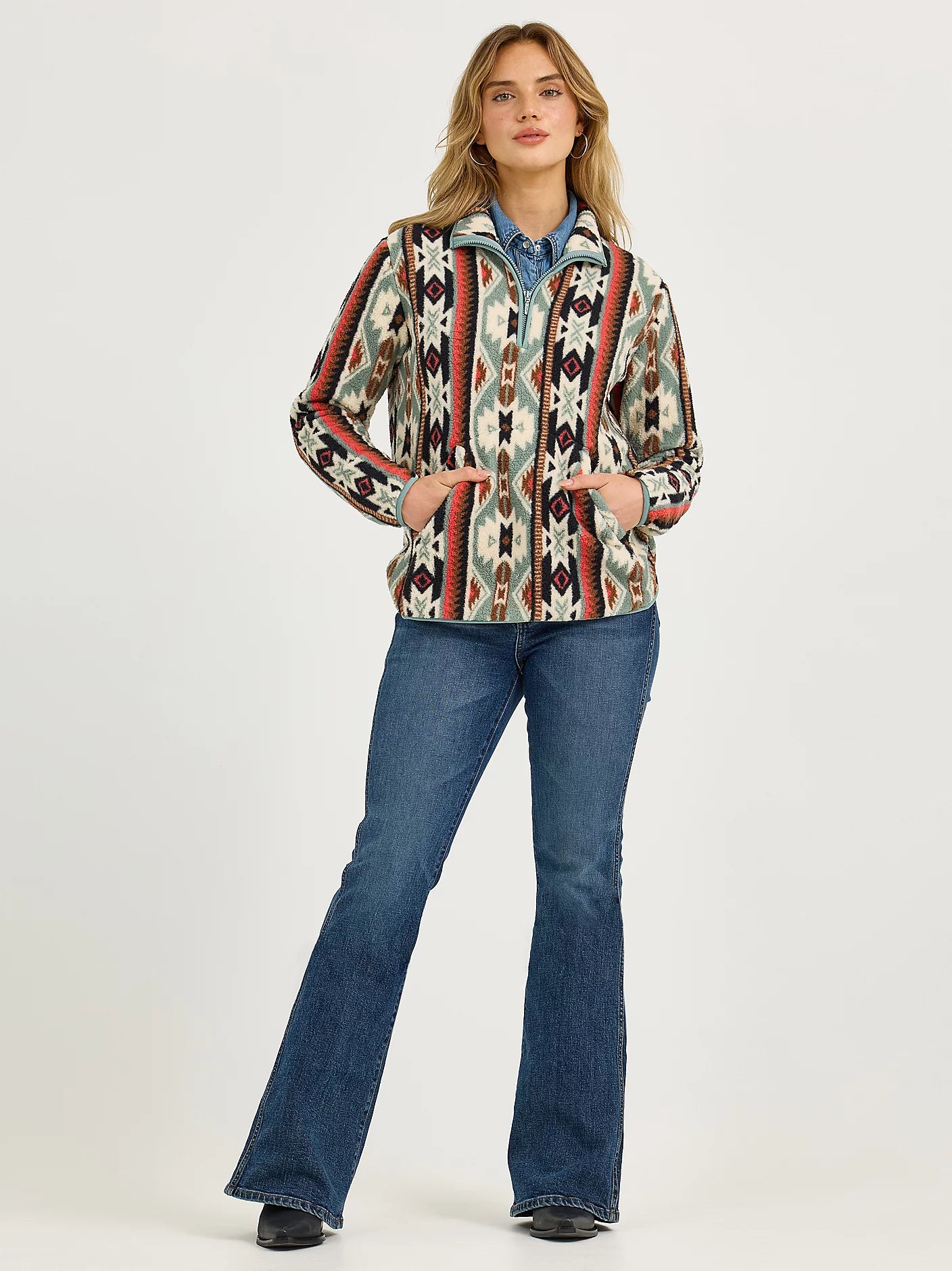Aztec Sherpa 1/4 Zip Pullover