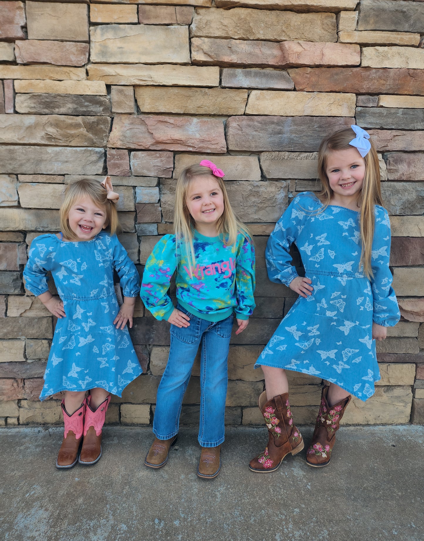 Girls Tye Dye Sweater