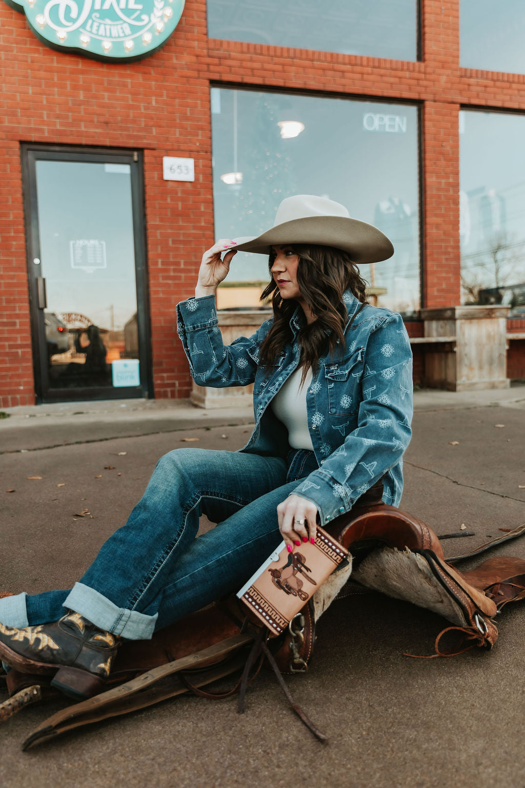 Stockyard Blues Pearl Snap