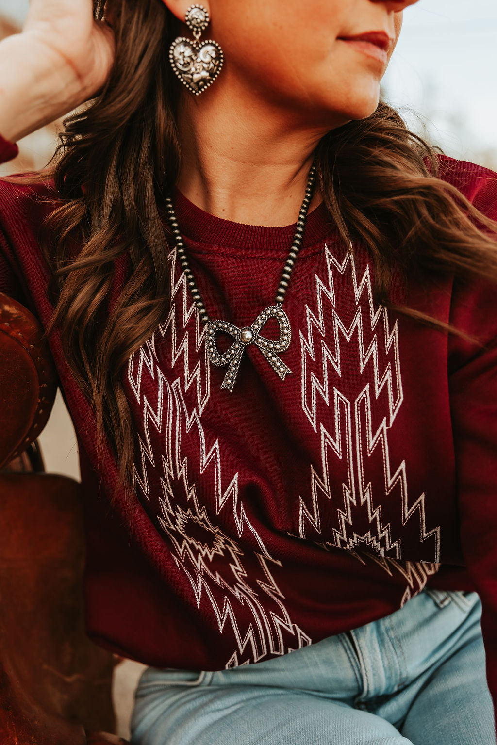 Crimson Canyon Sweater