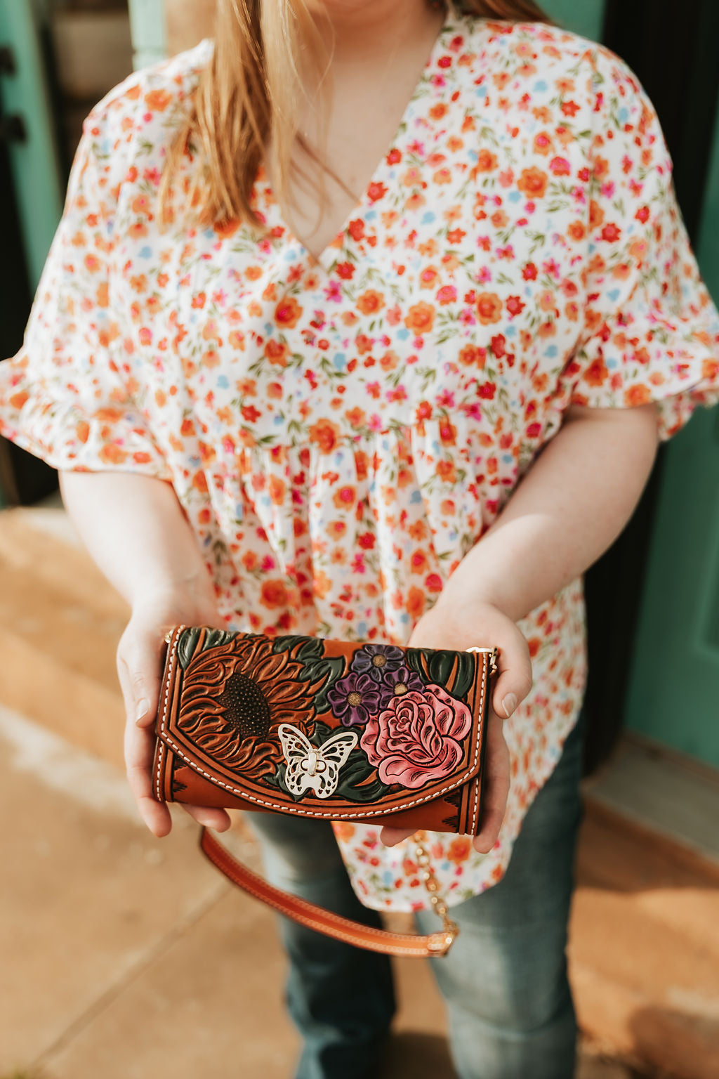 Summer Lovin' Floral Top -Plus