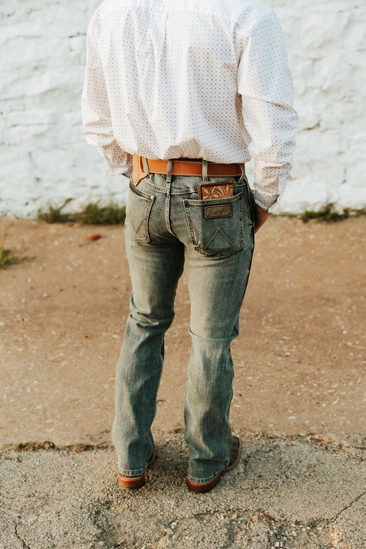 Wrangler Retro Slim Boot Jeans- Greeley