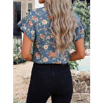 Sweet Summertime Blues Top