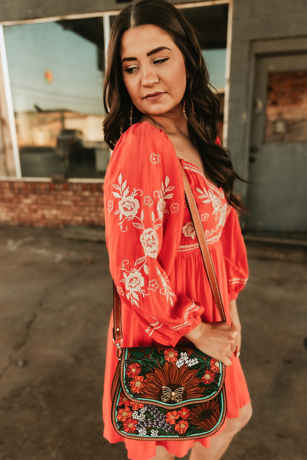 Coral Dress