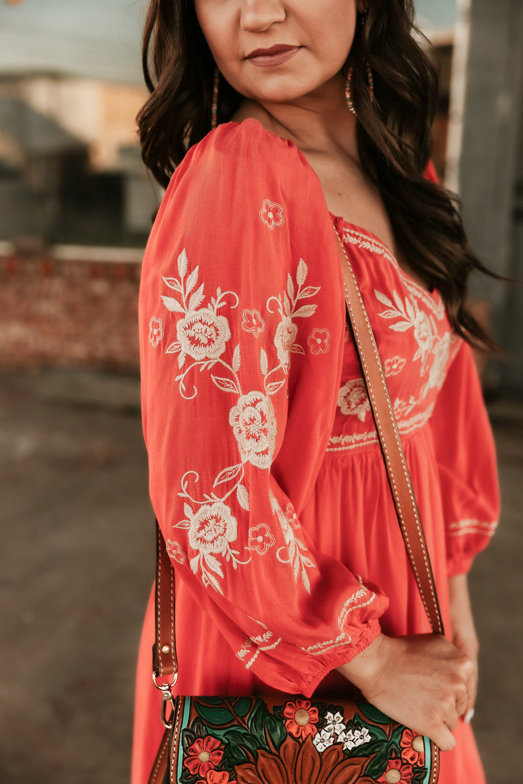 Coral Dress