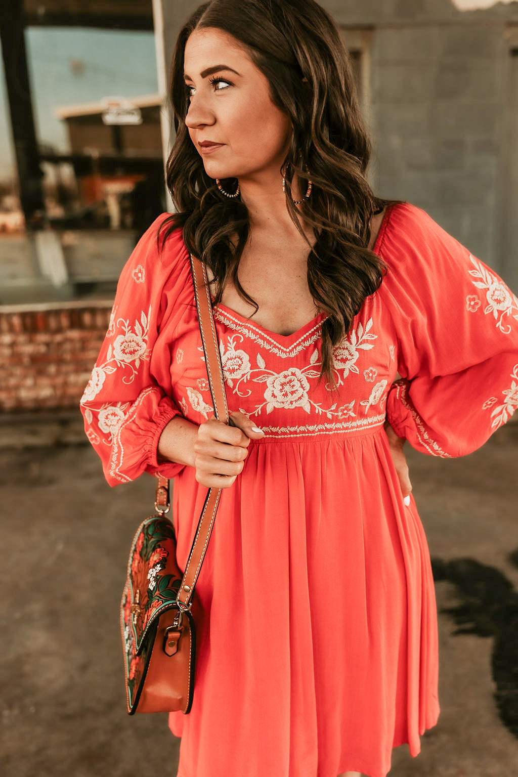 Coral Dress – Hurricane Dixie Leather