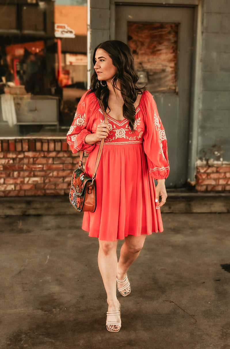 Coral Dress