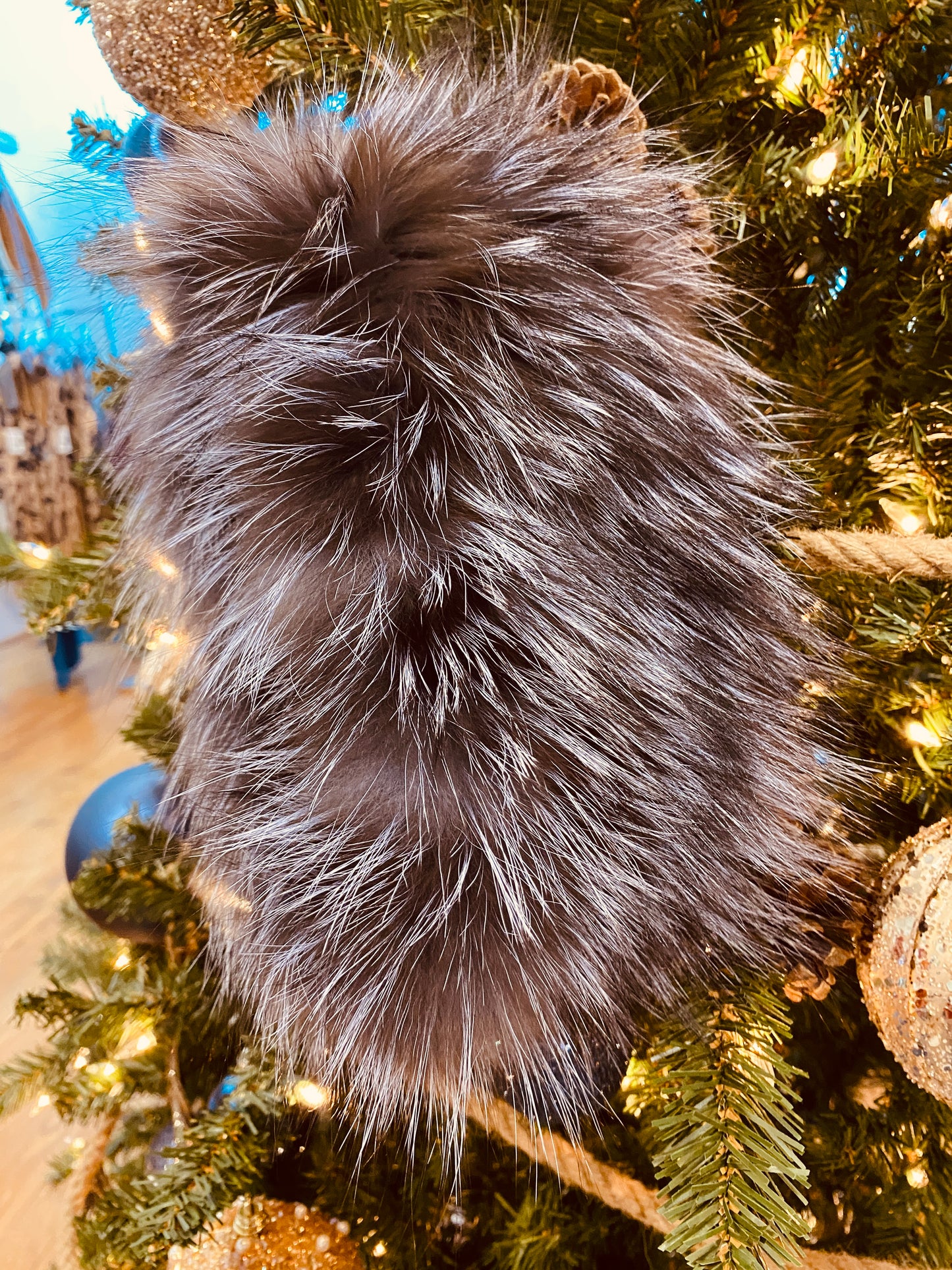 Knitted Fox Headband