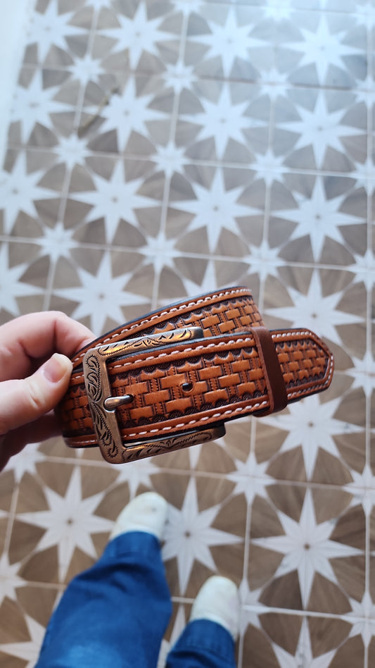 Belts- Basket Stamped