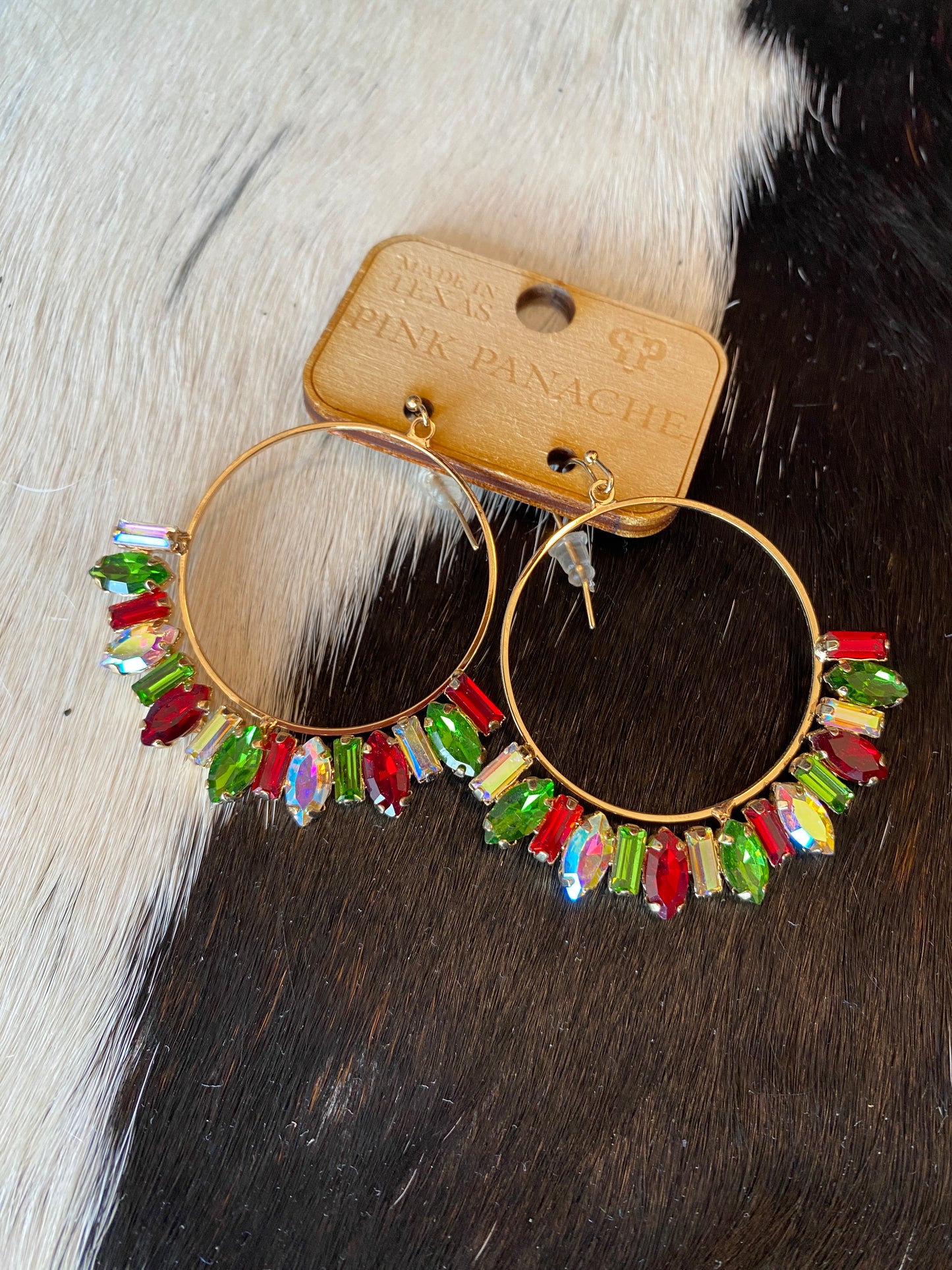 Jewel hoops