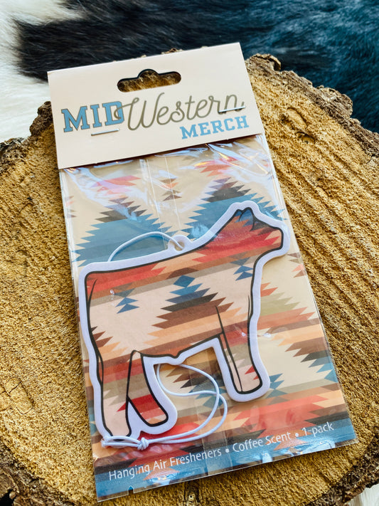 Cow Air Freshener/ COFFEE SCENT