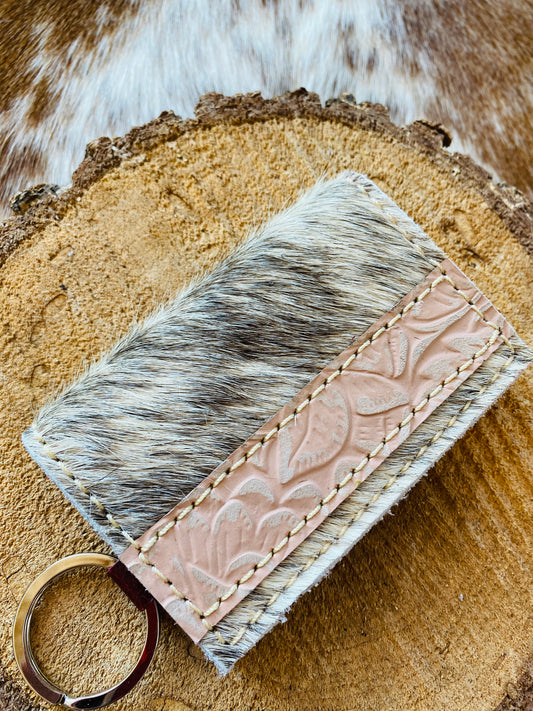 Cowhide card wallets
