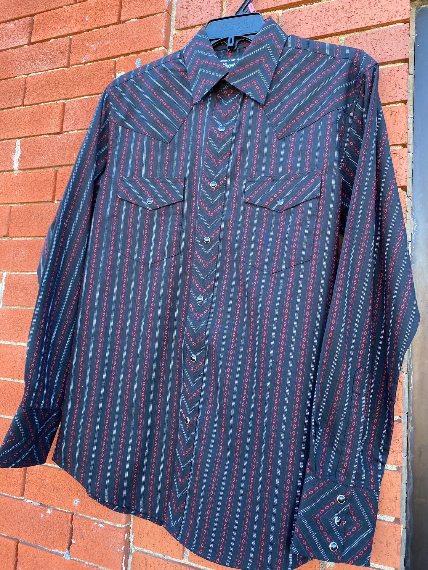 Red & Black Silver Edition Wrangler shirt