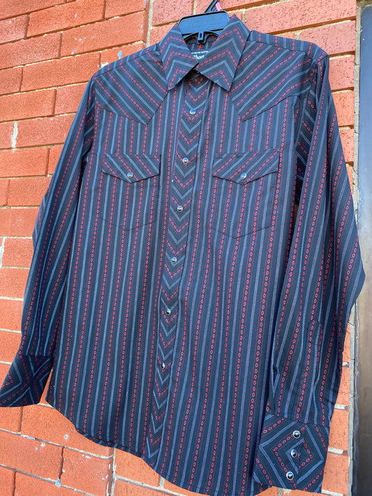 Red & Black Silver Edition Wrangler shirt