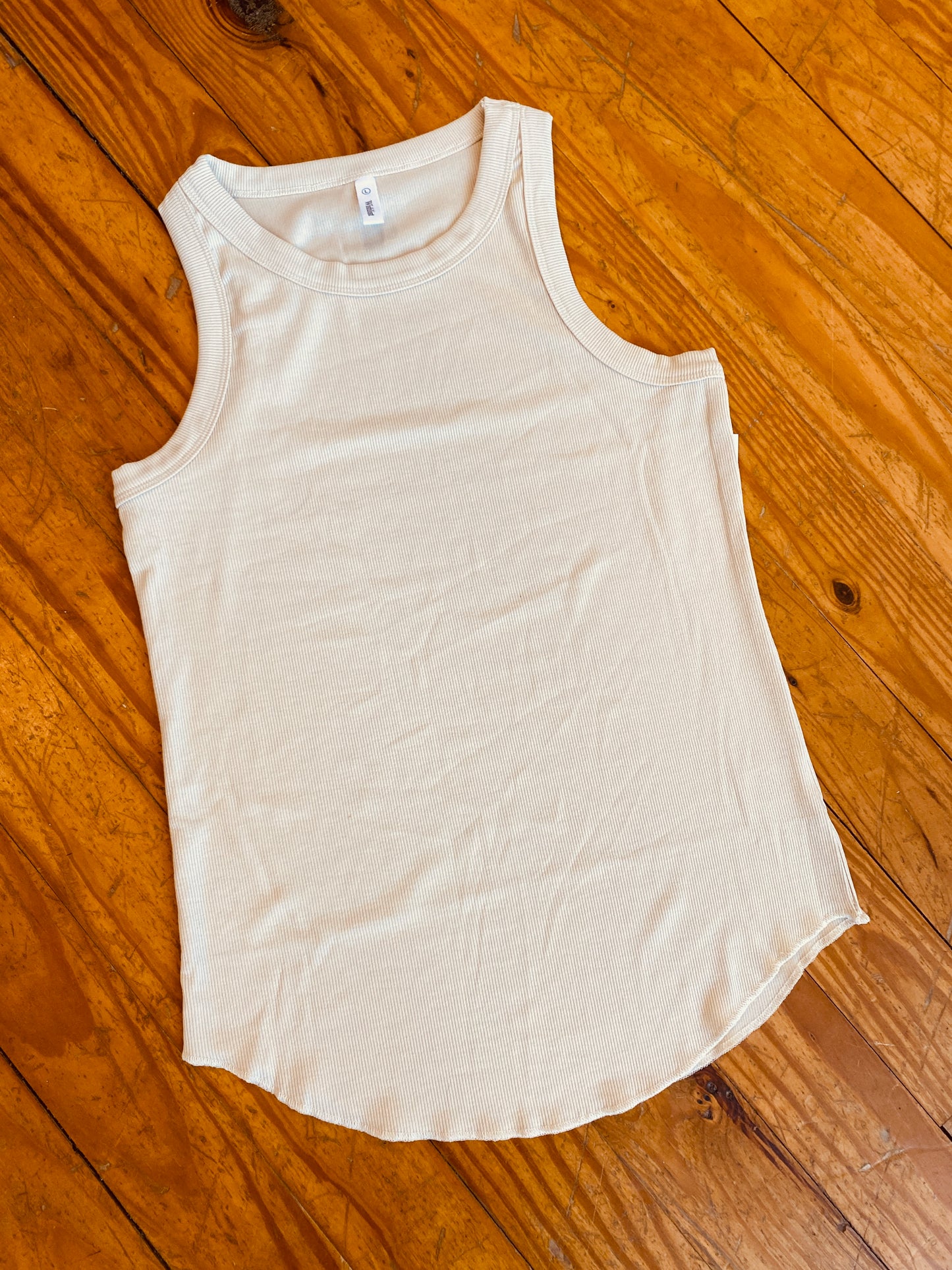 Cream tank top