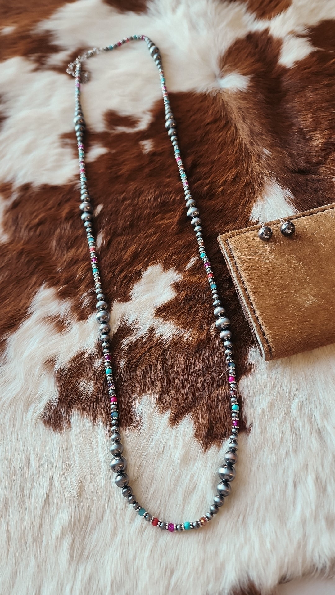 Navajo Pearl set-Multicolor Beads