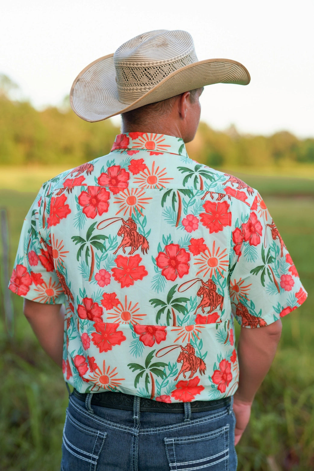 Tropical Cowboy Short Sleeve