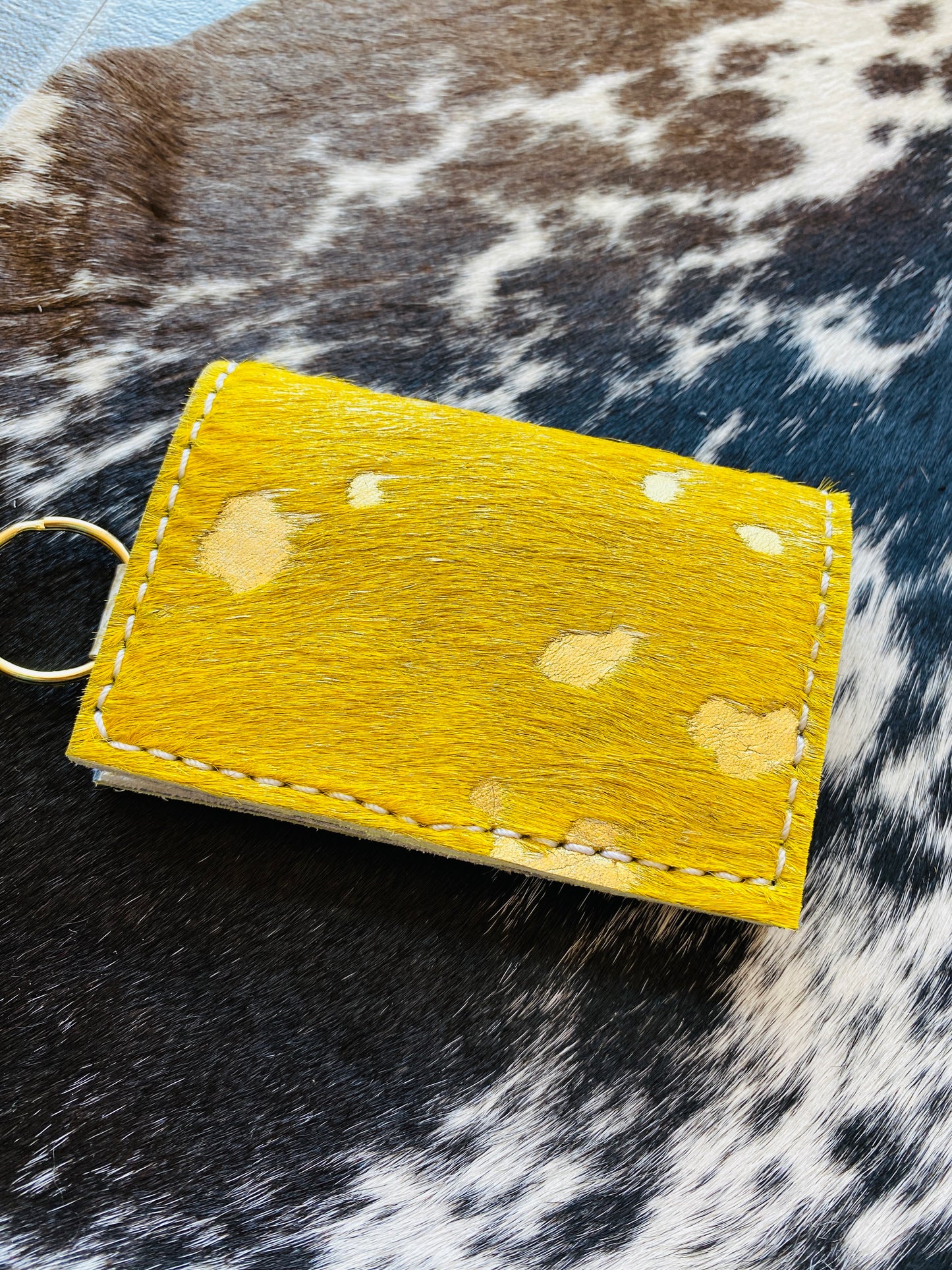 Cowhide card wallets