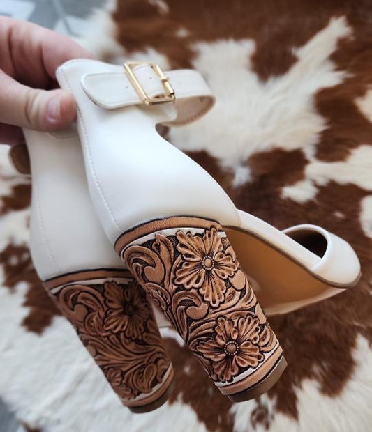 Tooled Heels