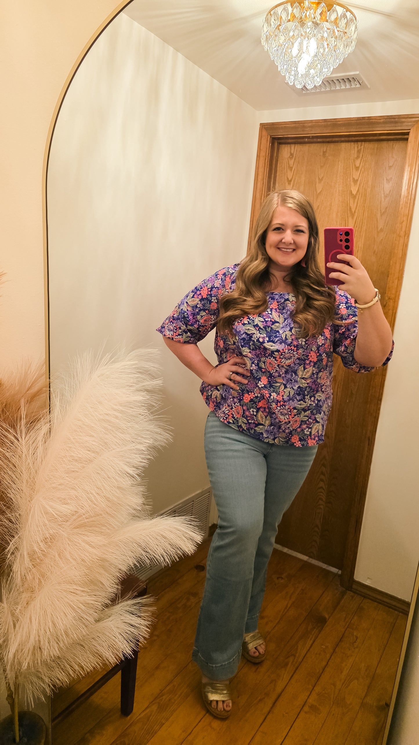 Wrangler Mae- Light Wash Trousers