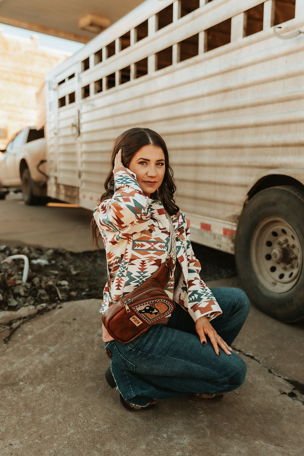 Retro Aztec Jacket
