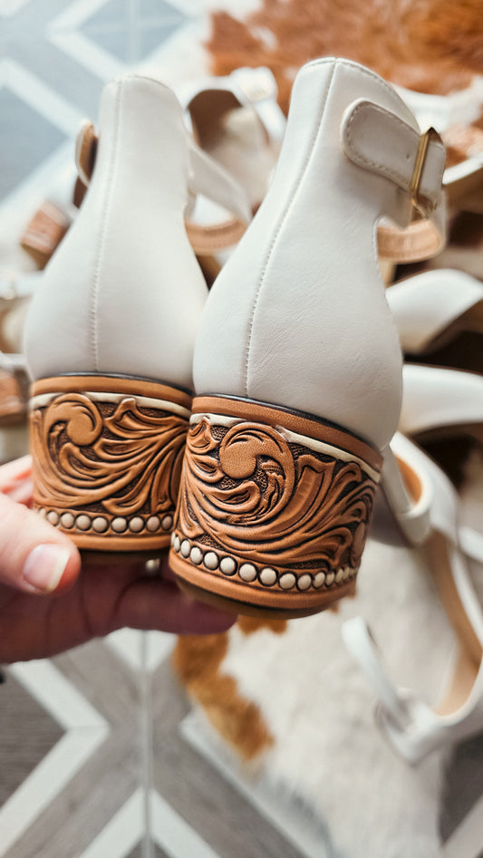 Tooled Heels- 2"