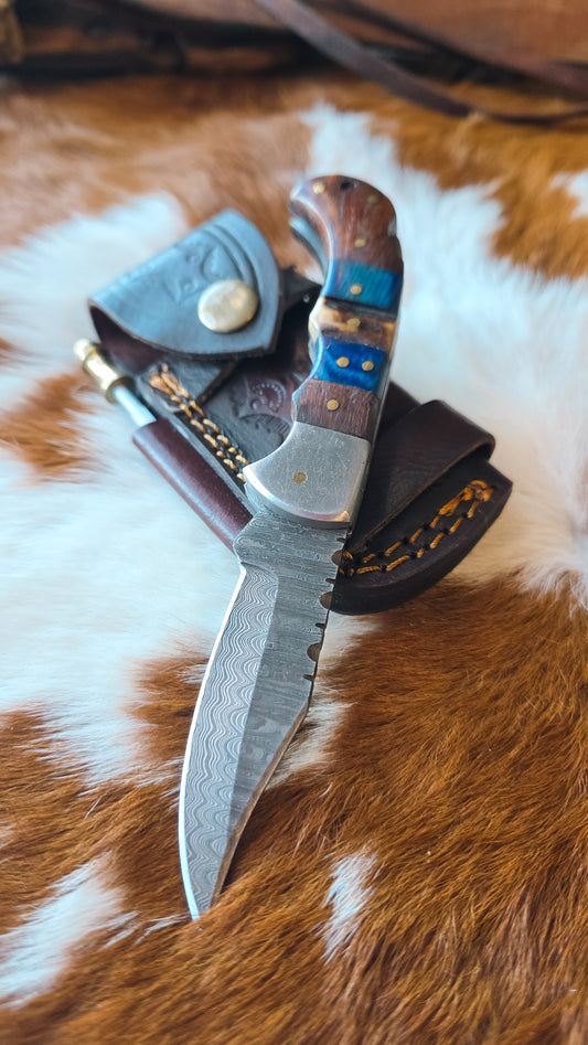 Blue Stag Pocket Knife