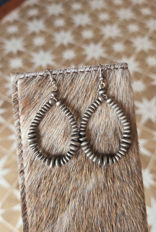 Navajo Tear Drop Earrings