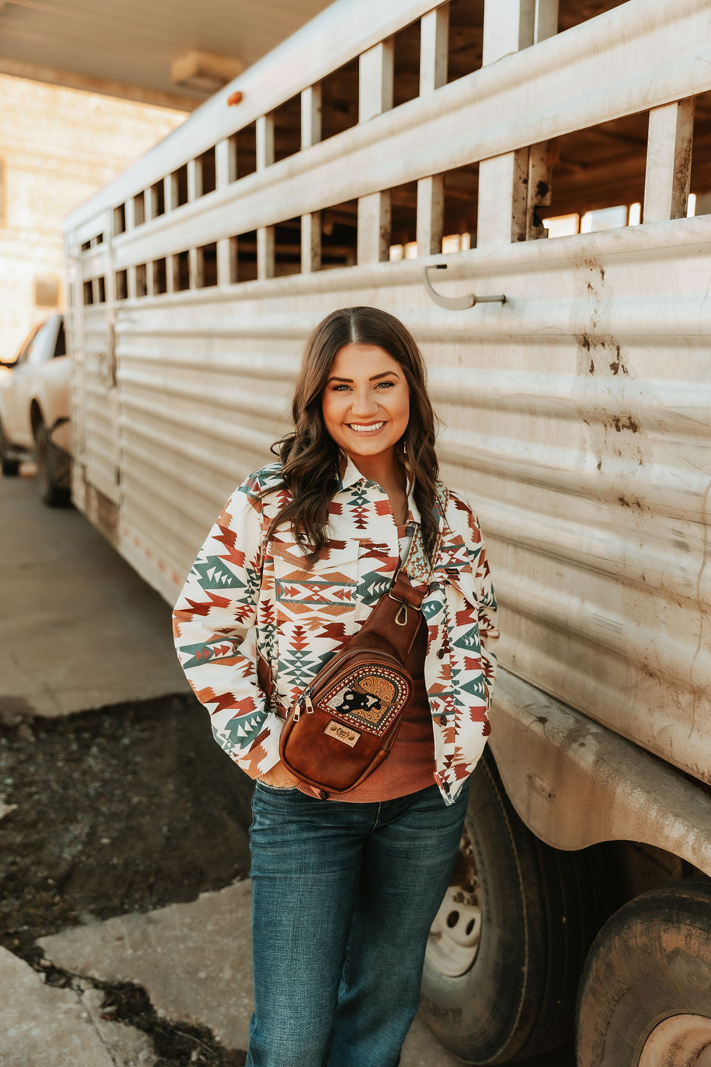 Retro Aztec Jacket