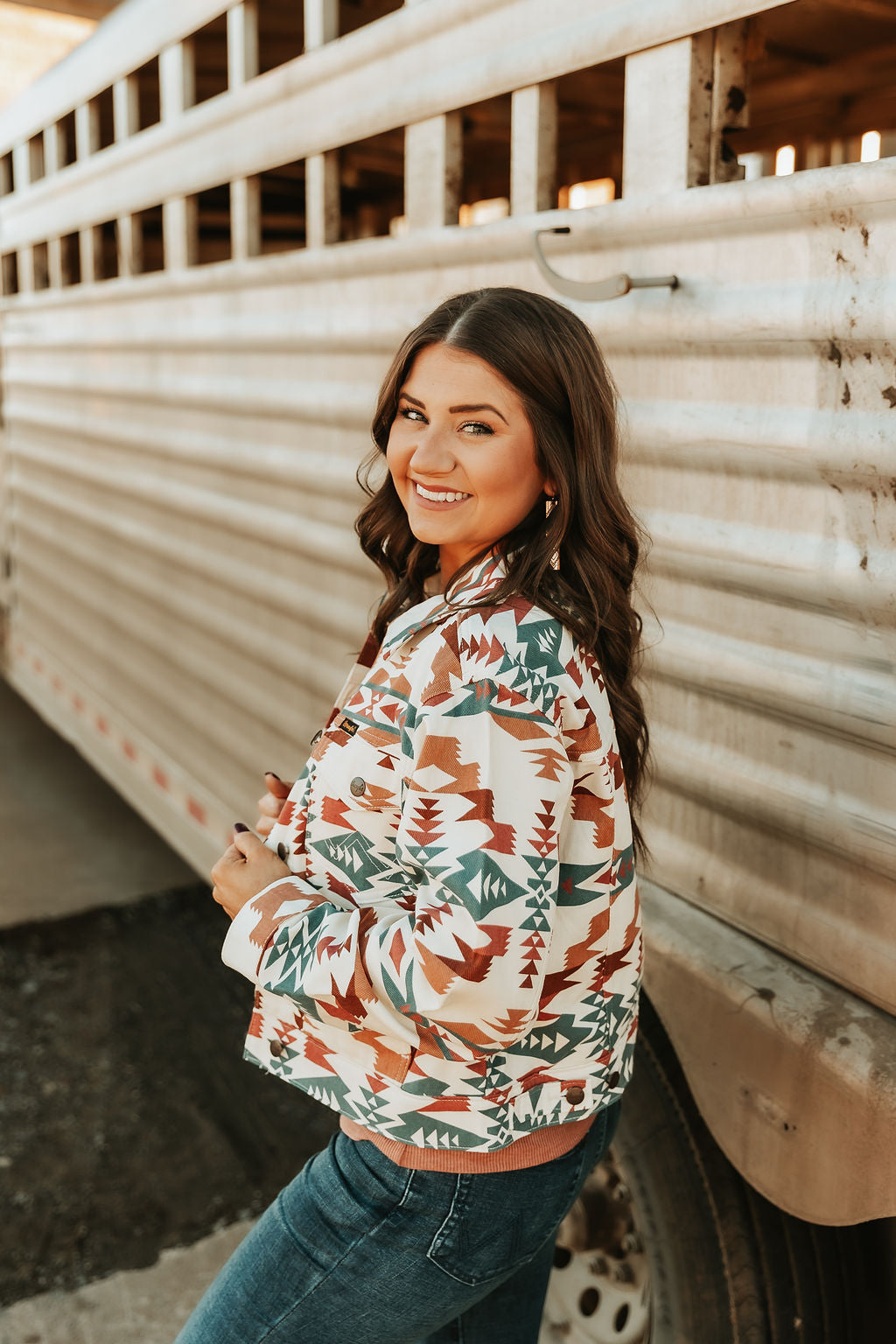 Retro Aztec Jacket