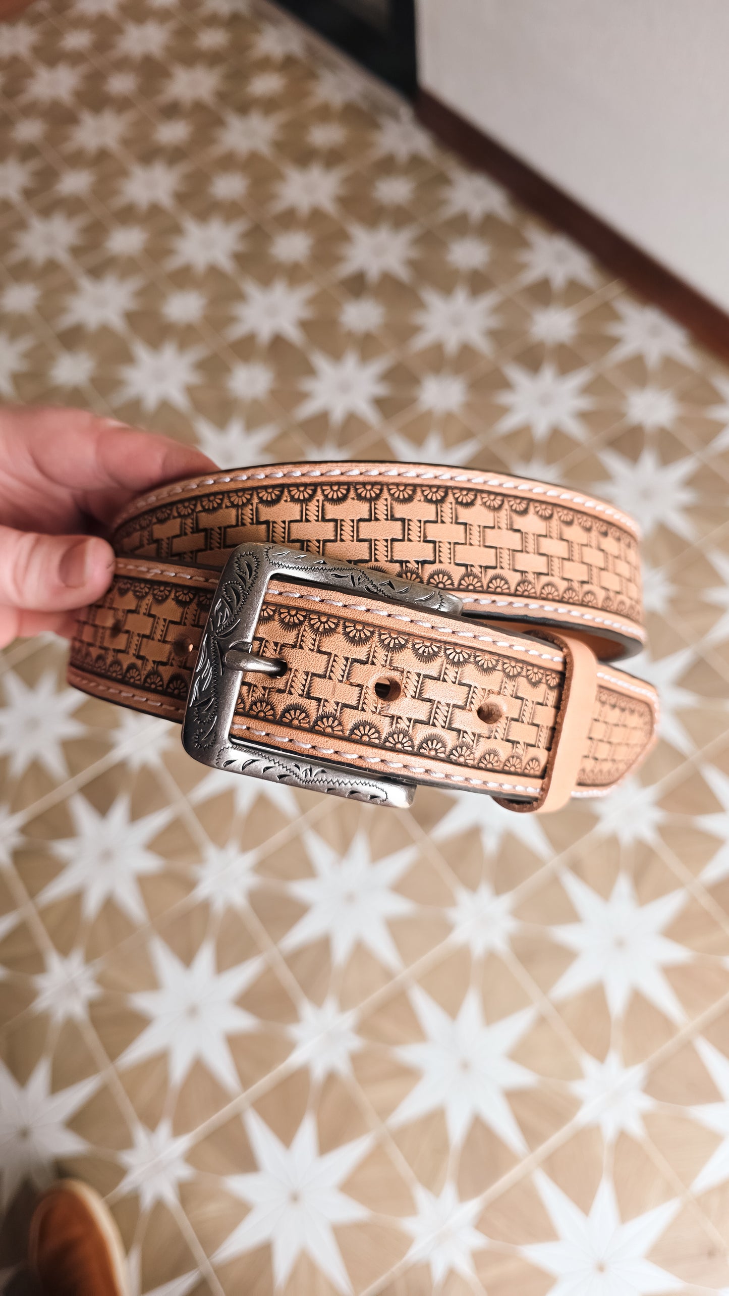 Belts- Basket Stamped
