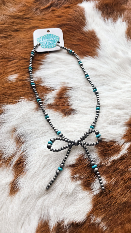 Turquoise Navajo Pearl Necklace