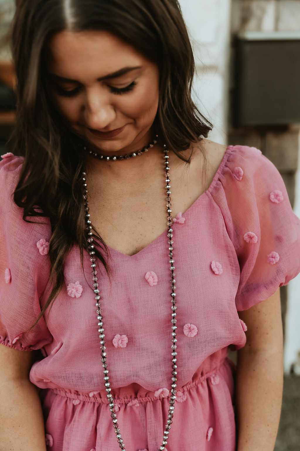 Mauve Romper
