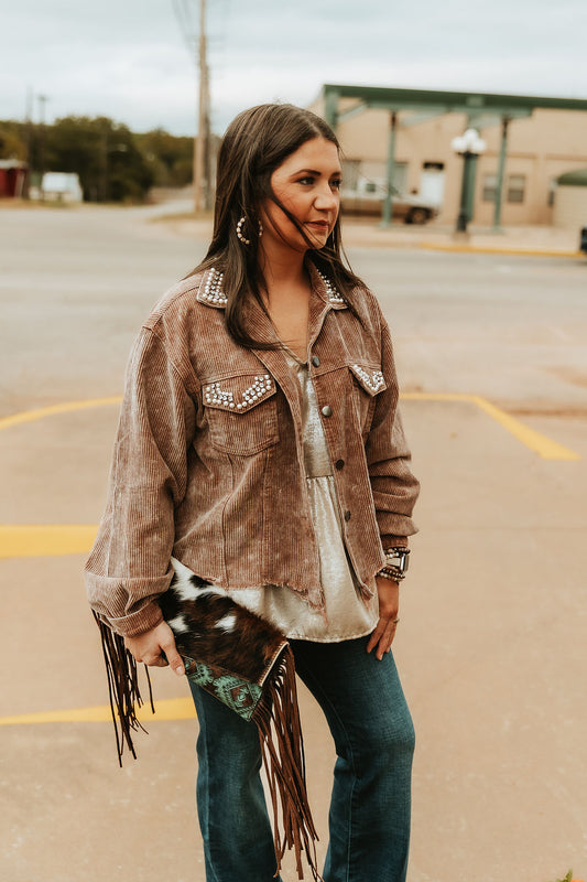 Dusty Rose Pearl Jacket