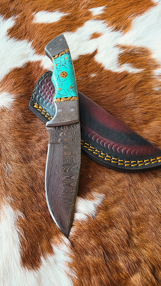 Azure Fusion Hunting Knife