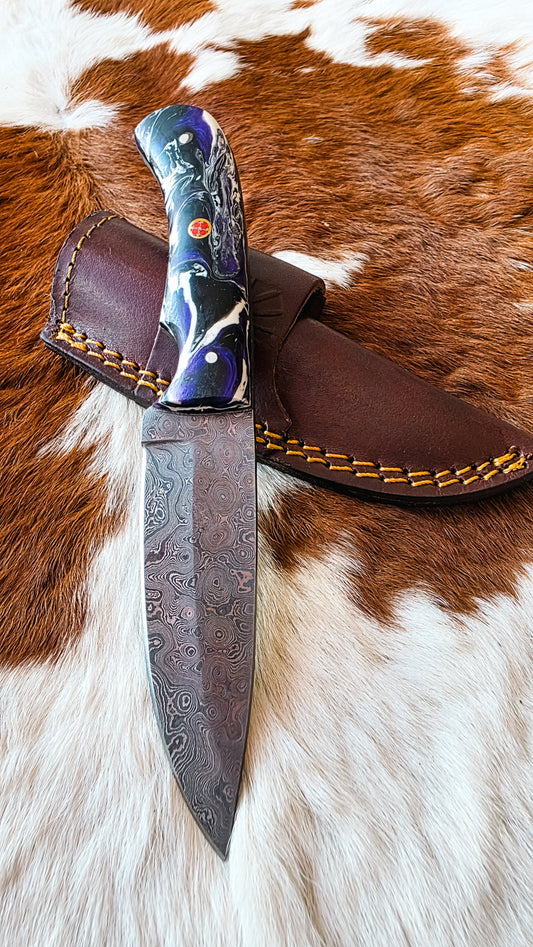 Midnight Prism Knife- Purple