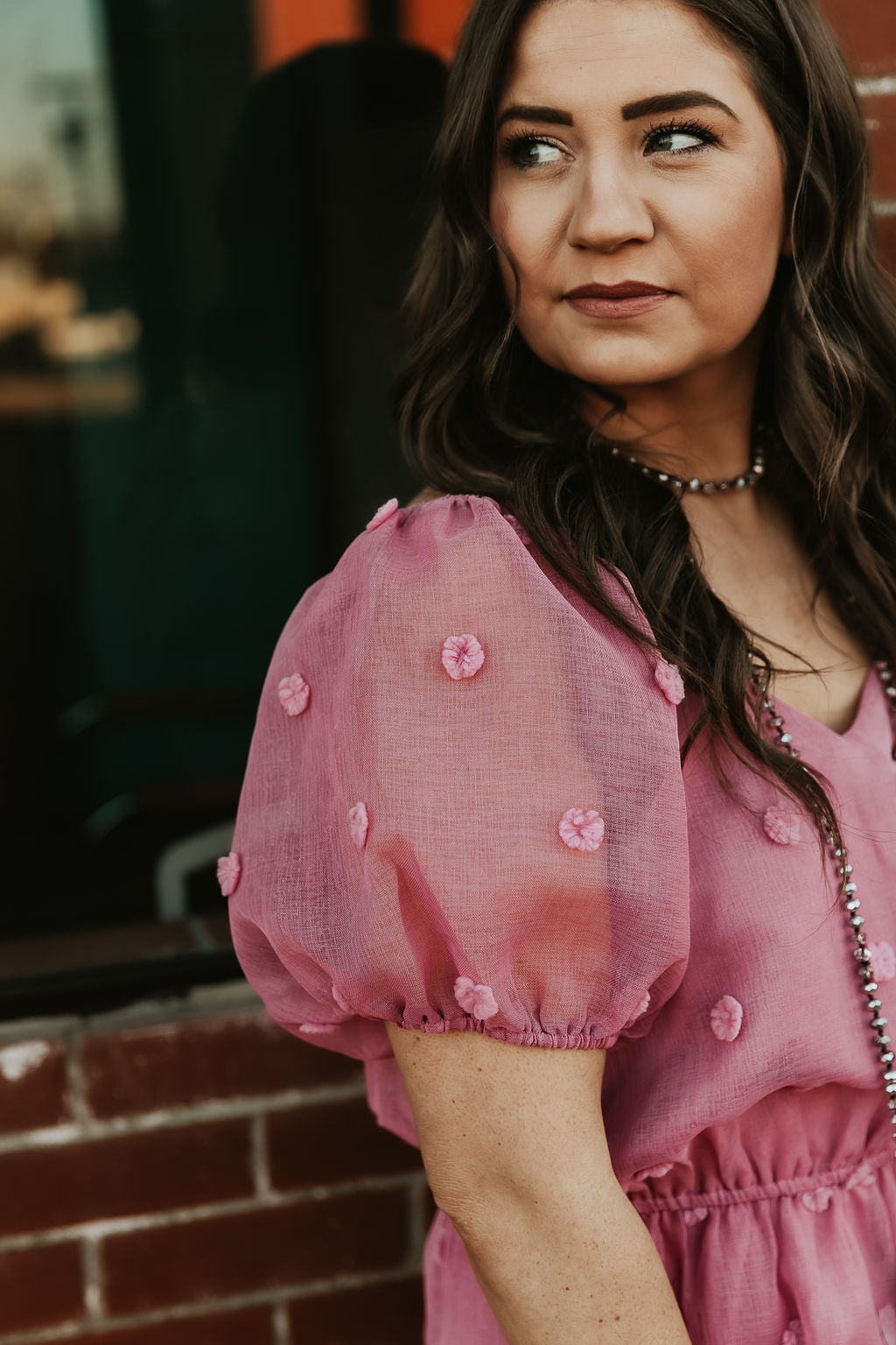 Mauve Romper