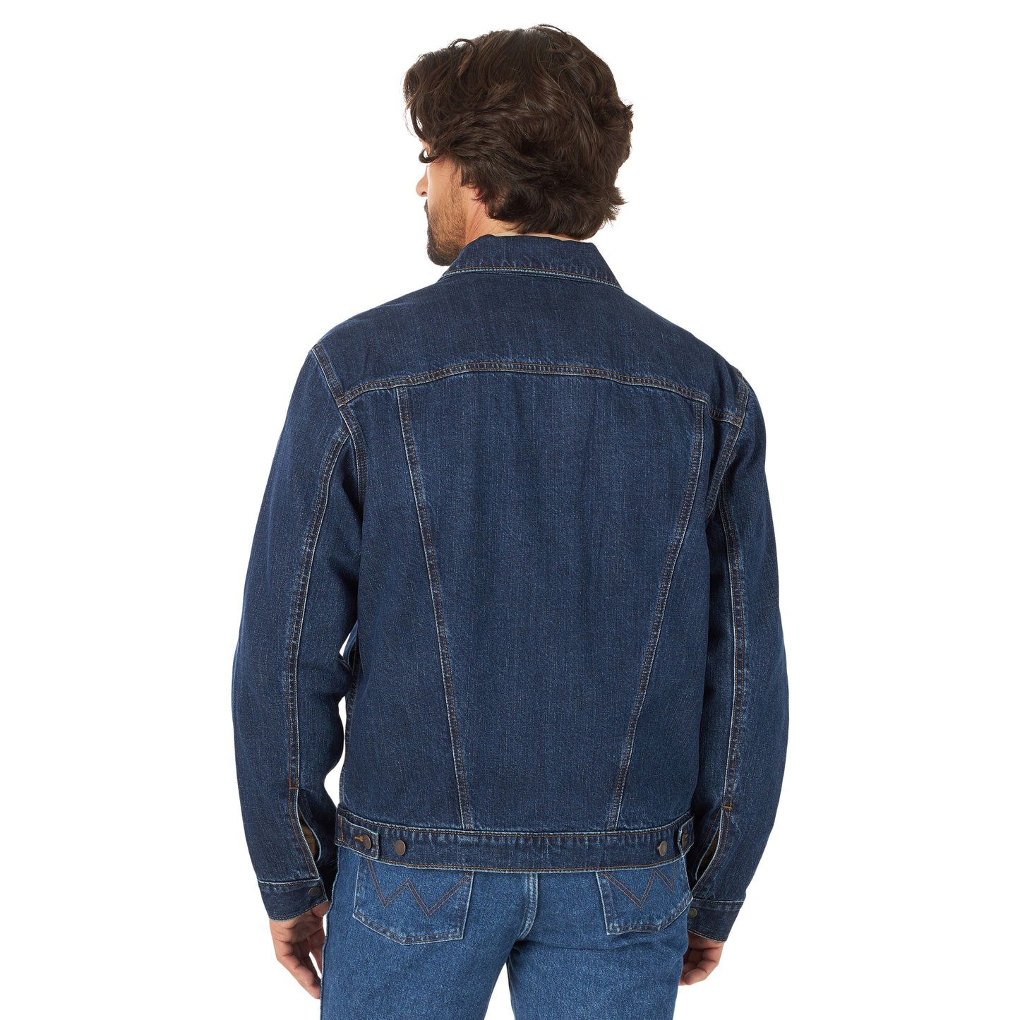 Wrangler Mens Blanket Lined Jean Jacket