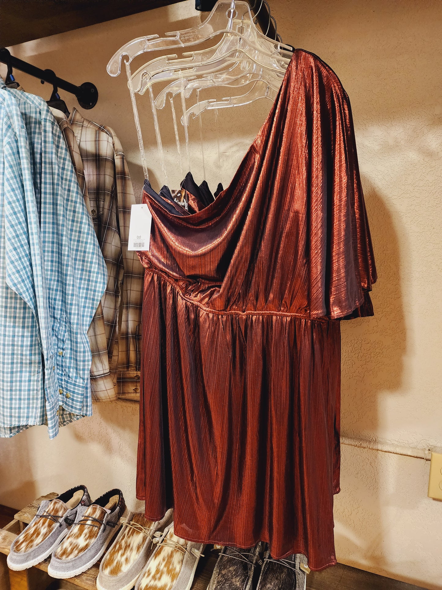 Wine dress