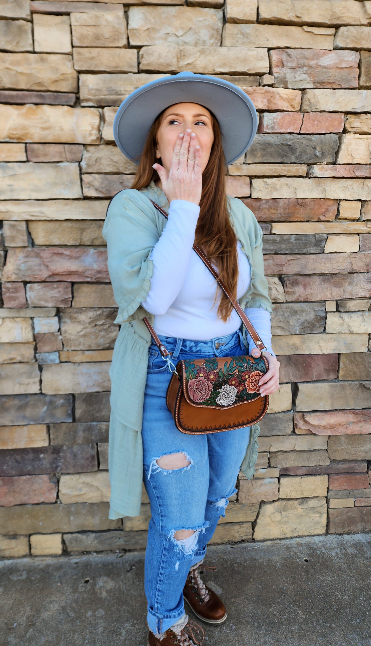 Sage cardigan