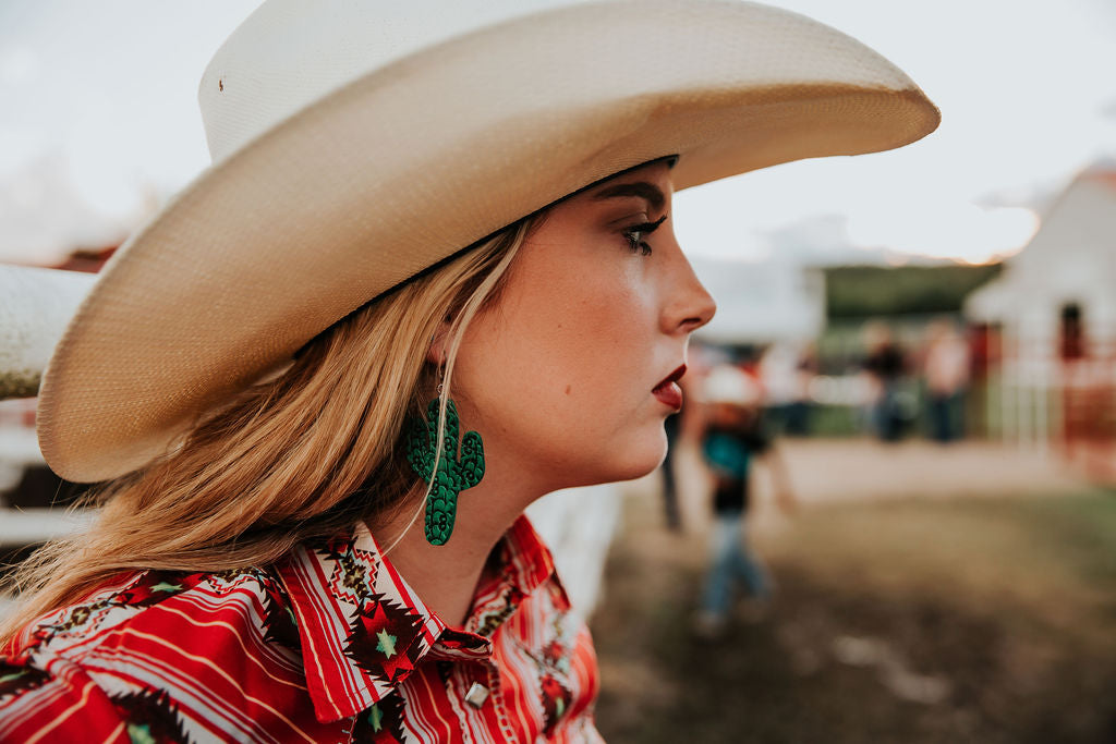 Tooled Earrings