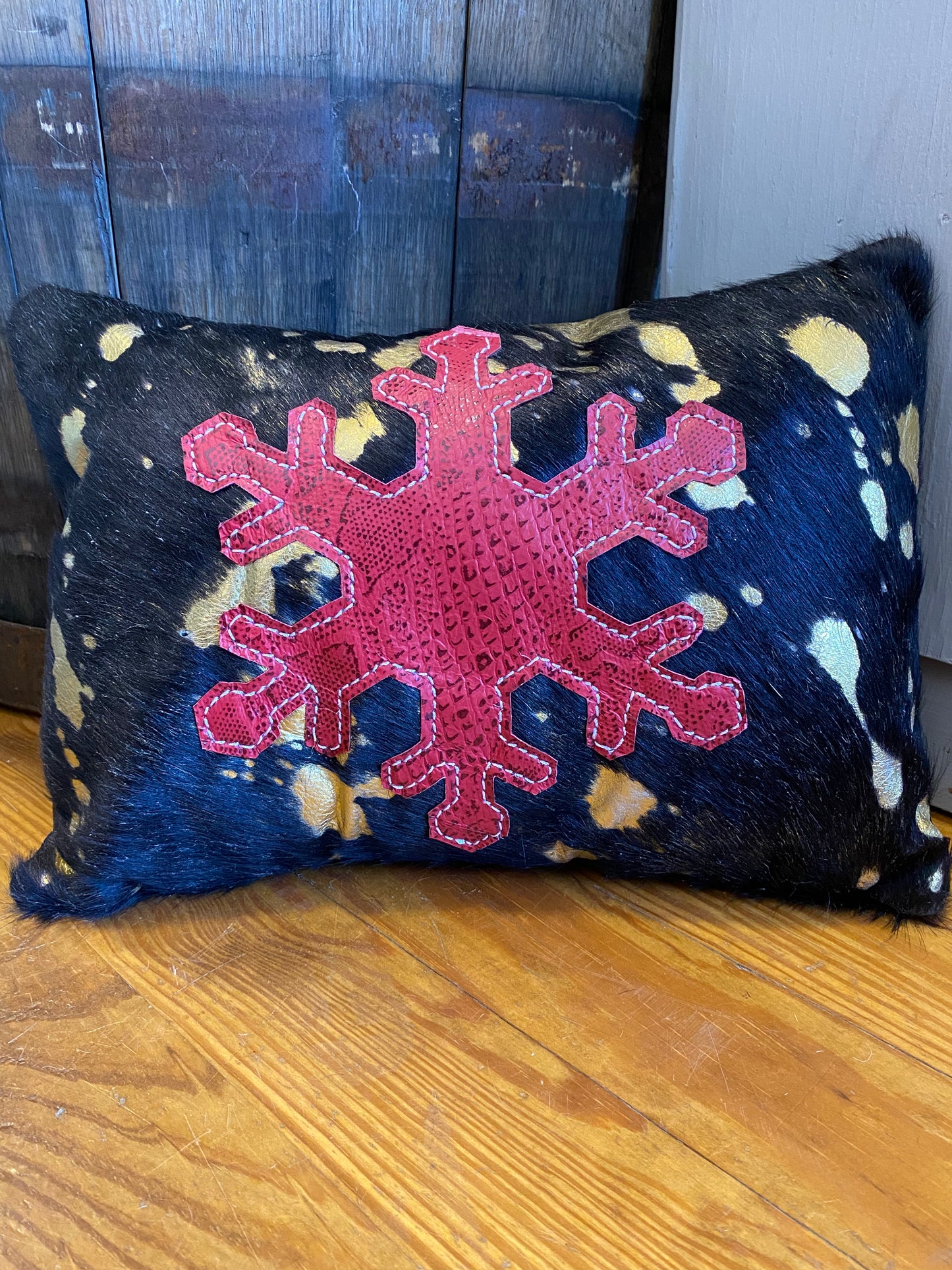 Snowflake pillows