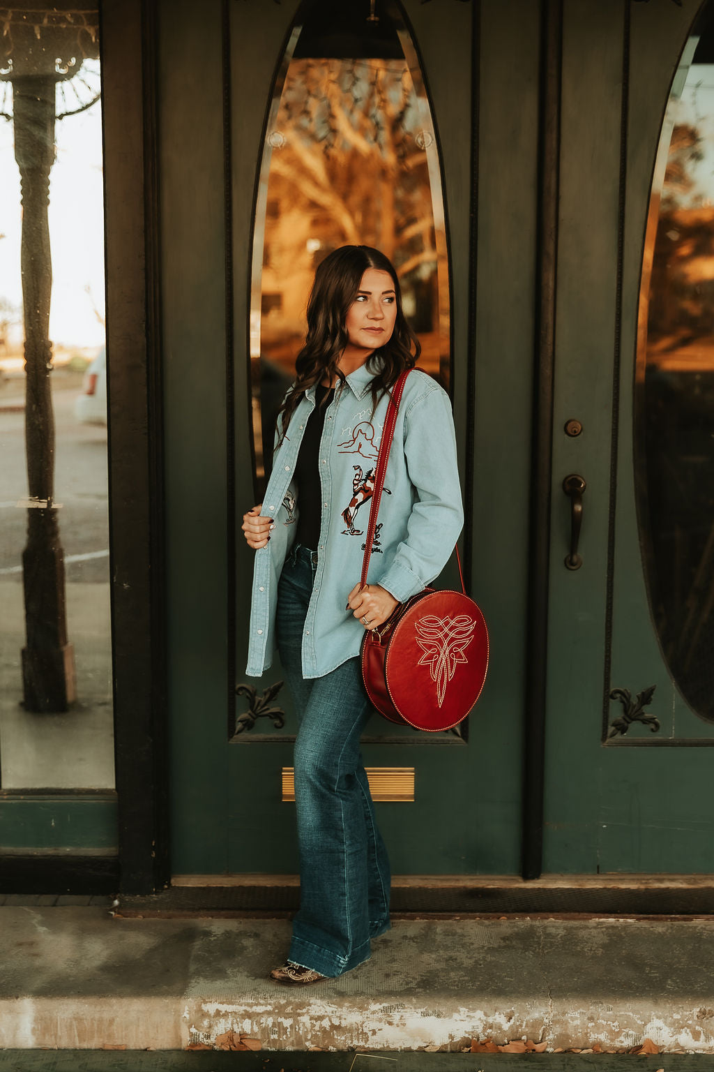 Canteen Purse- Red