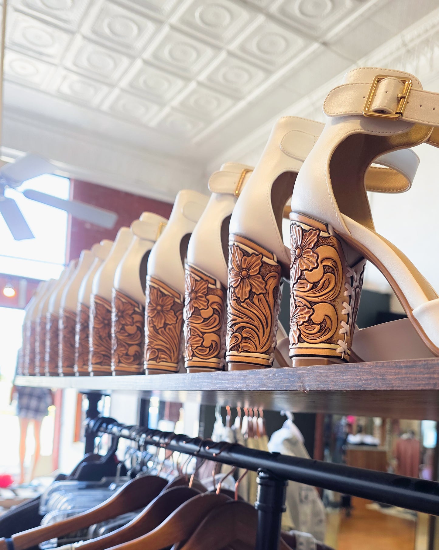 Tooled Heels