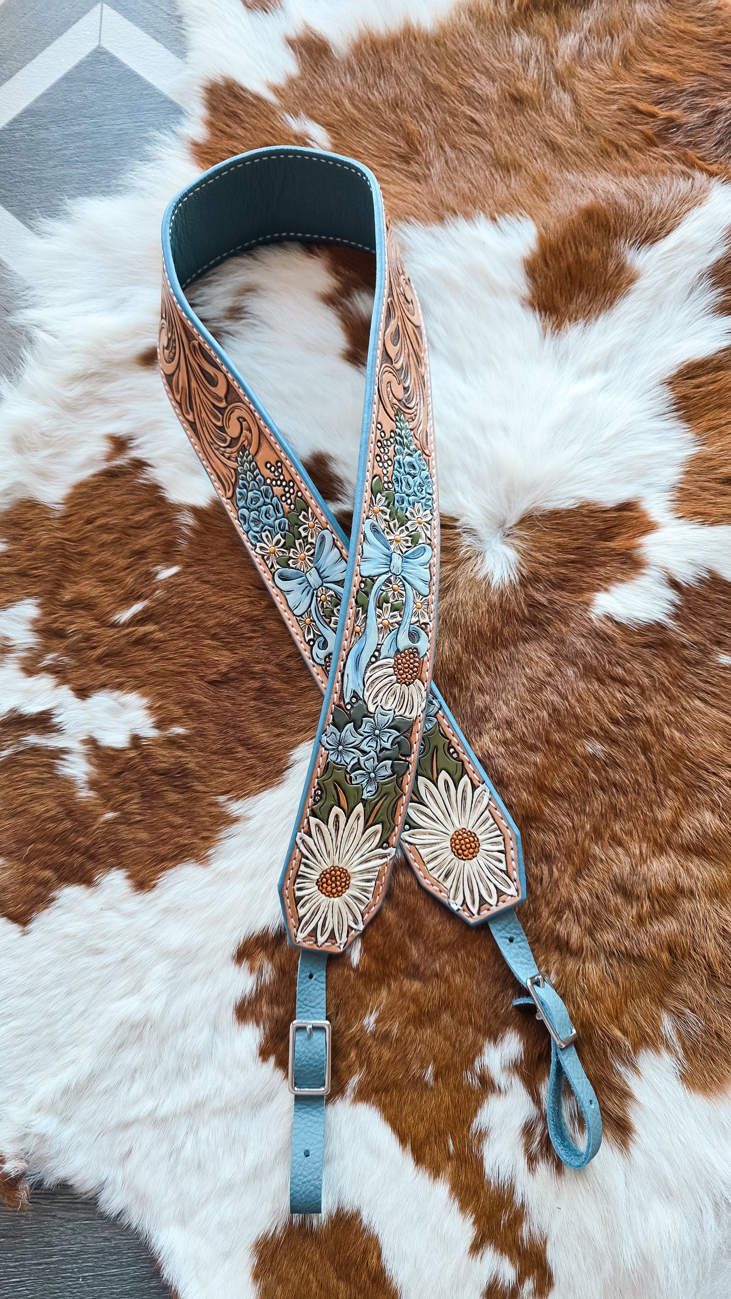 Wrapped Up with a Bow- Camera Strap