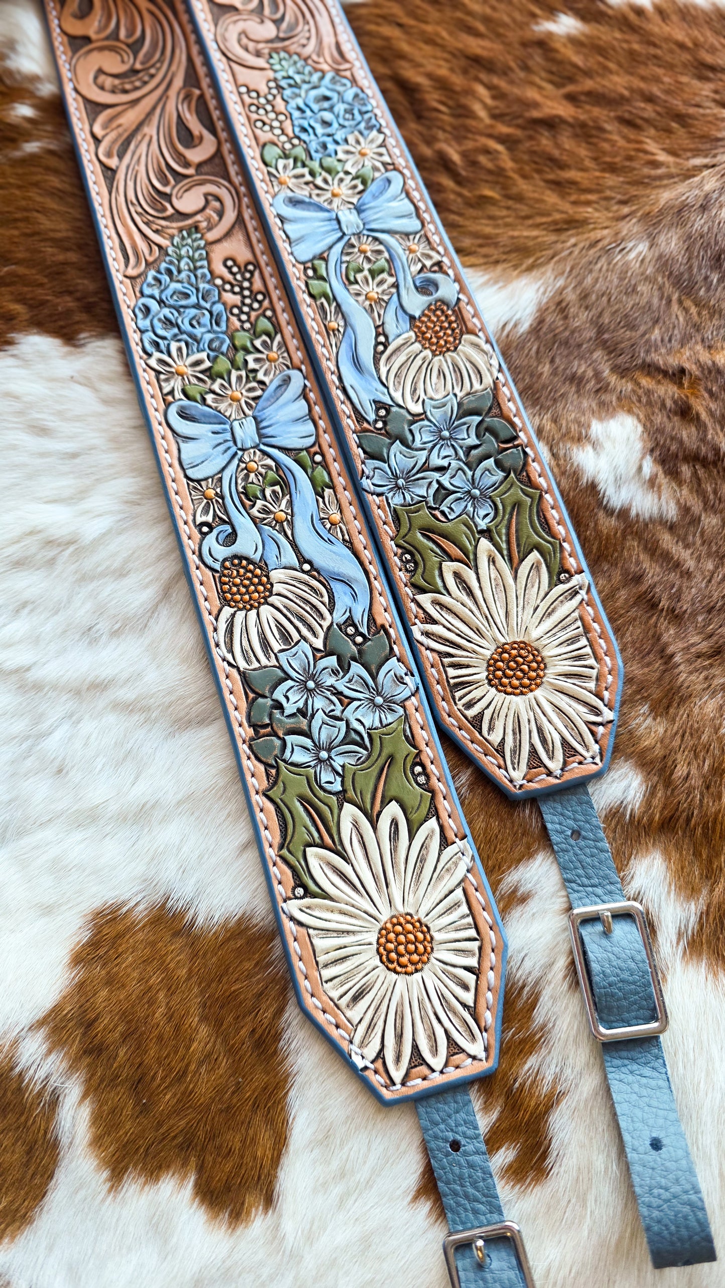 Wrapped Up with a Bow- Camera Strap