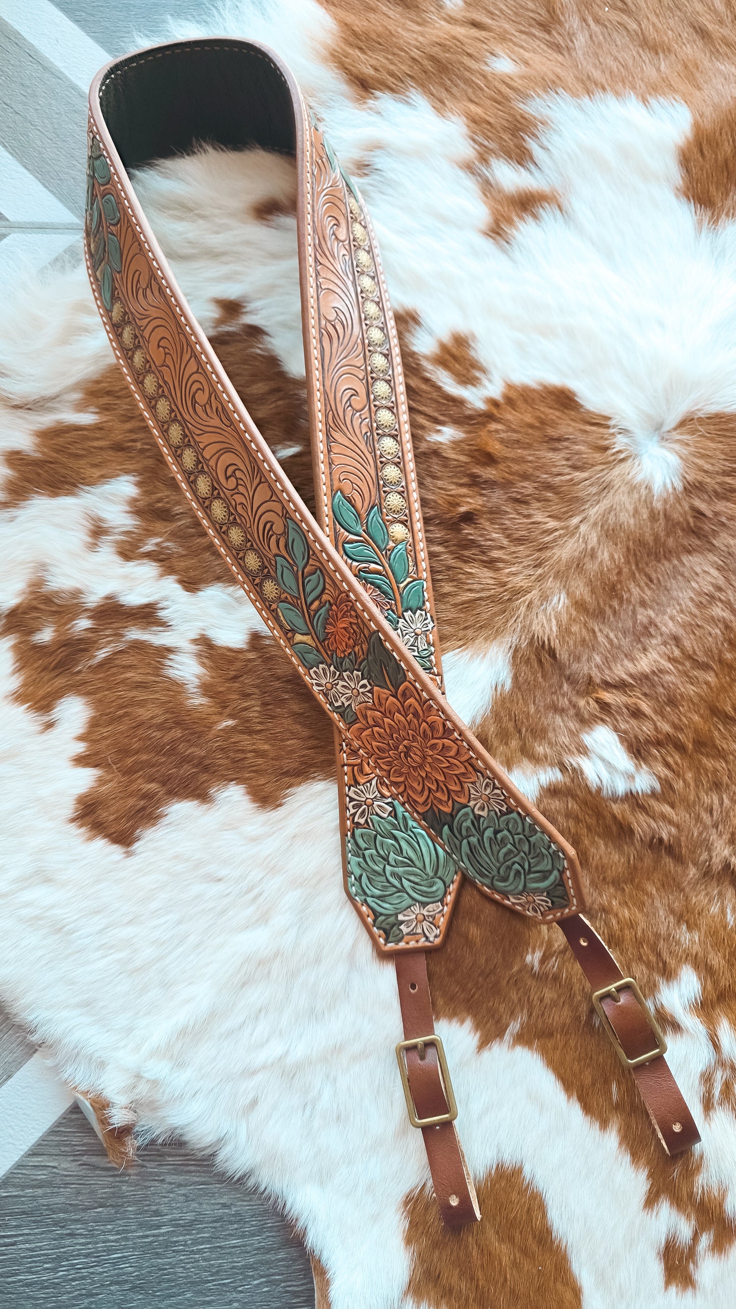 Desert Dahlia- Camera Strap