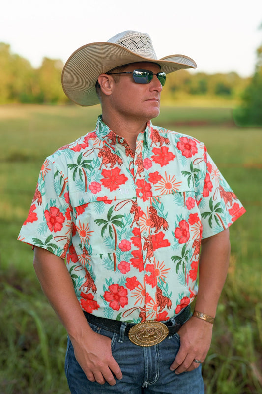 Tropical Cowboy Short Sleeve